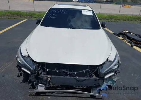 2018 Infiniti Q50 3.0T Luxe from USA, damaged, VIN JN1EV7AR9JM430121